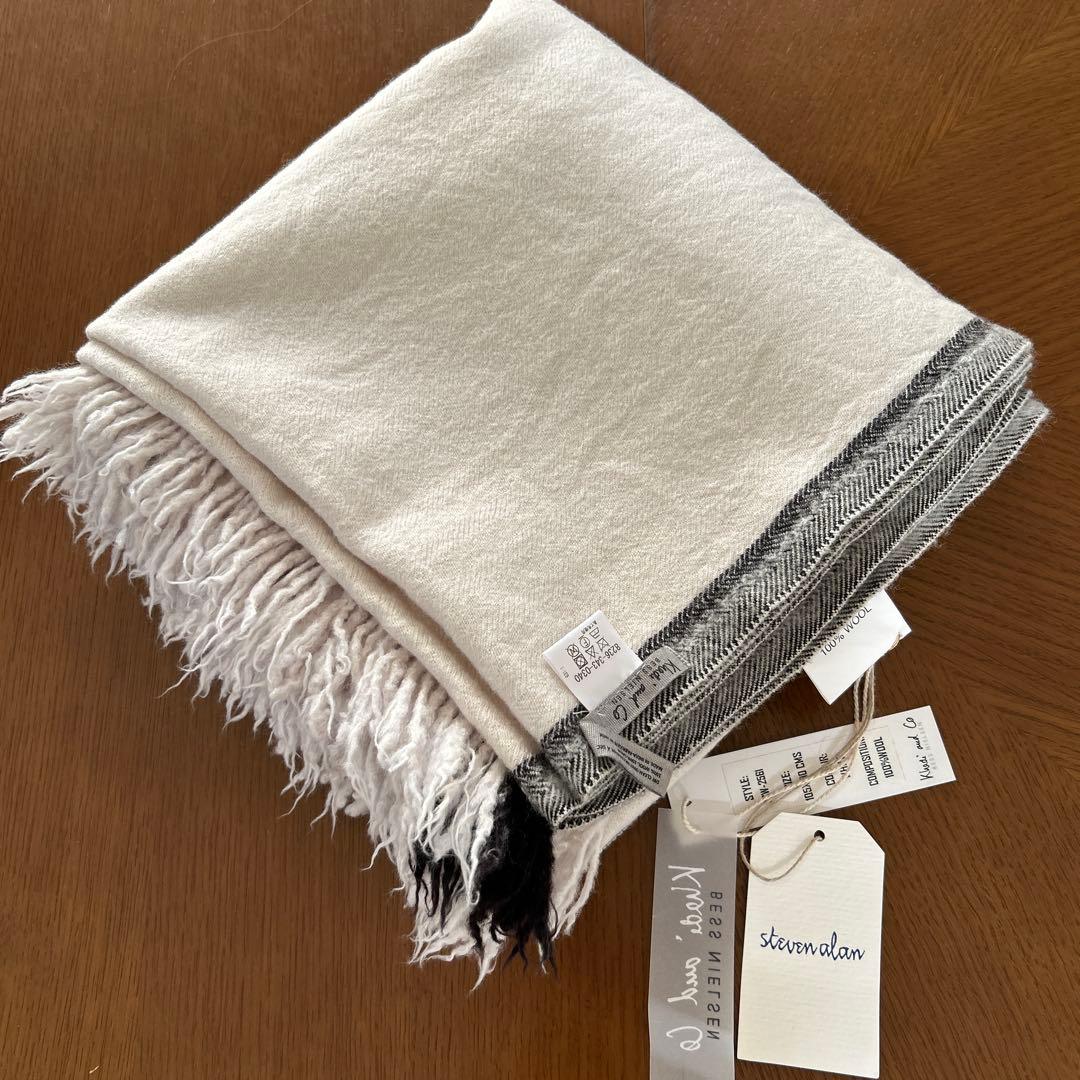 最終価格　Khadi and Co ウール　ストール　スティーブンアラン