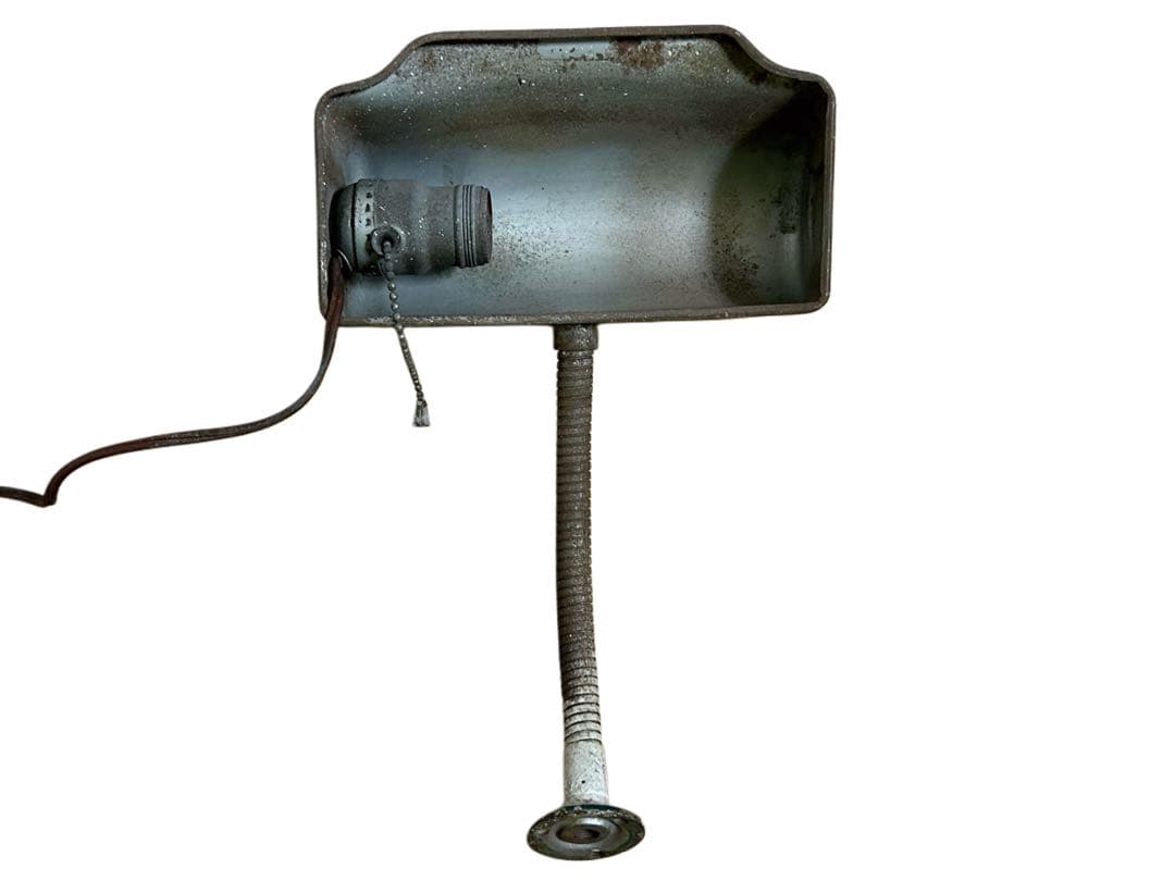 40s ビンテージ グースネック アイアン ウォールランプ ライト 店舗什器