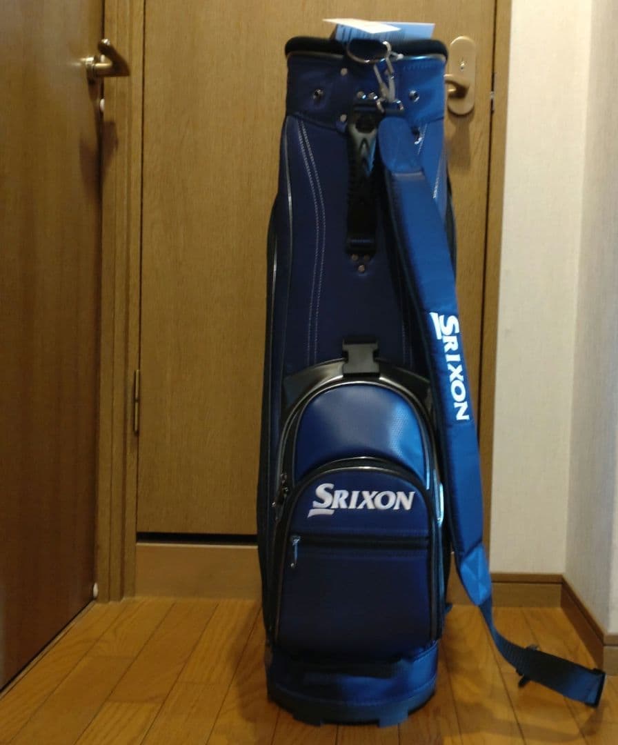 Srixon ゴルフバッグ 新品未使用GGC-S155G- ネイビー軽量