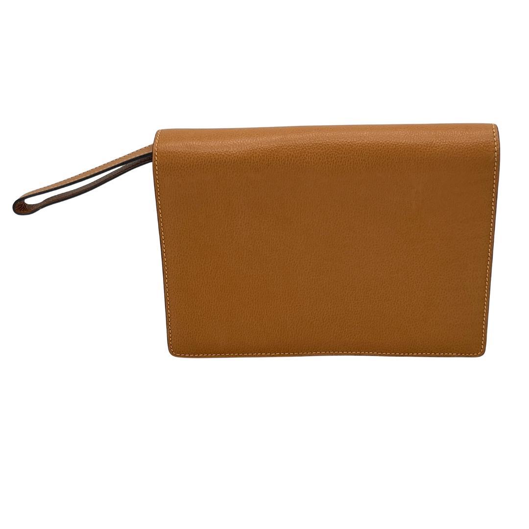 GUCCI グッチ レザー クラッチバッグ 鍵付き