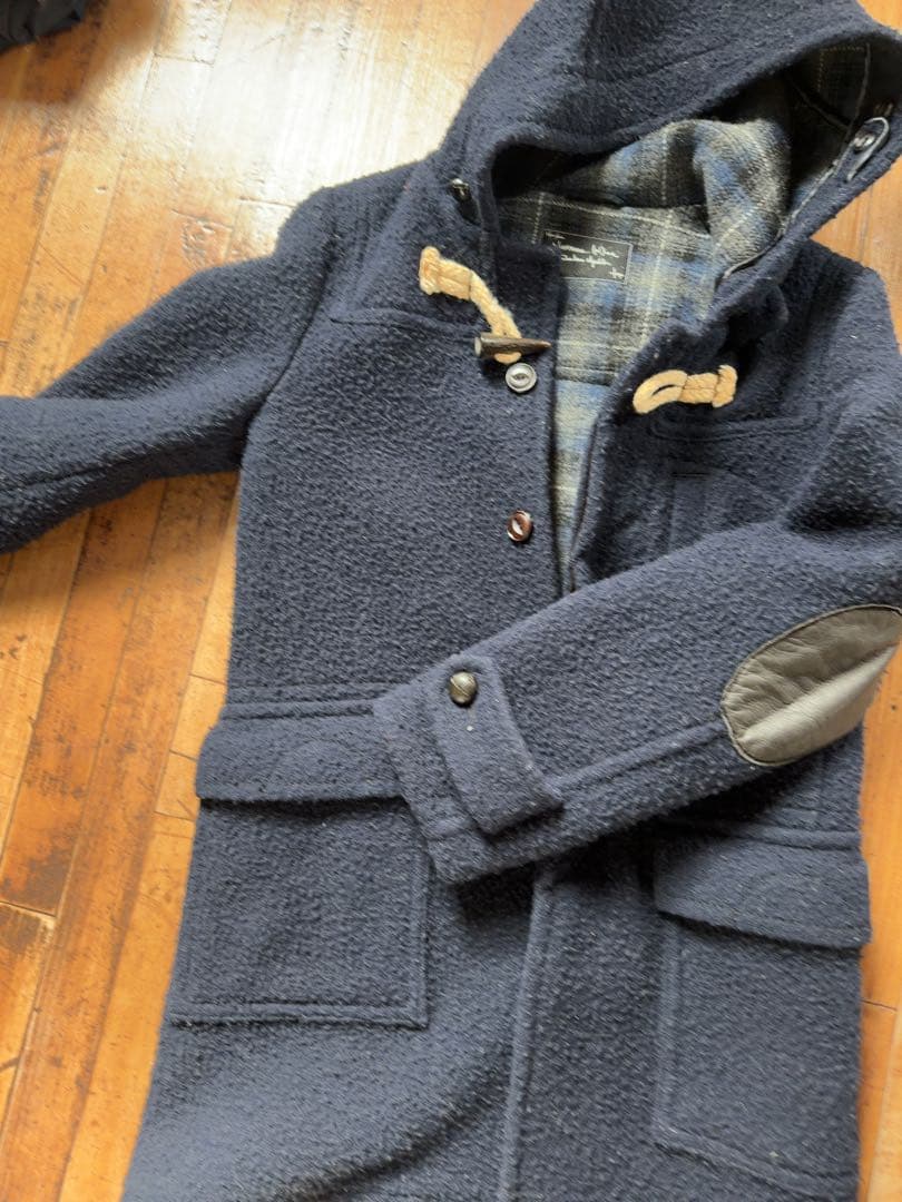 NUMBER (N)INE ダッフルコート ネイビー