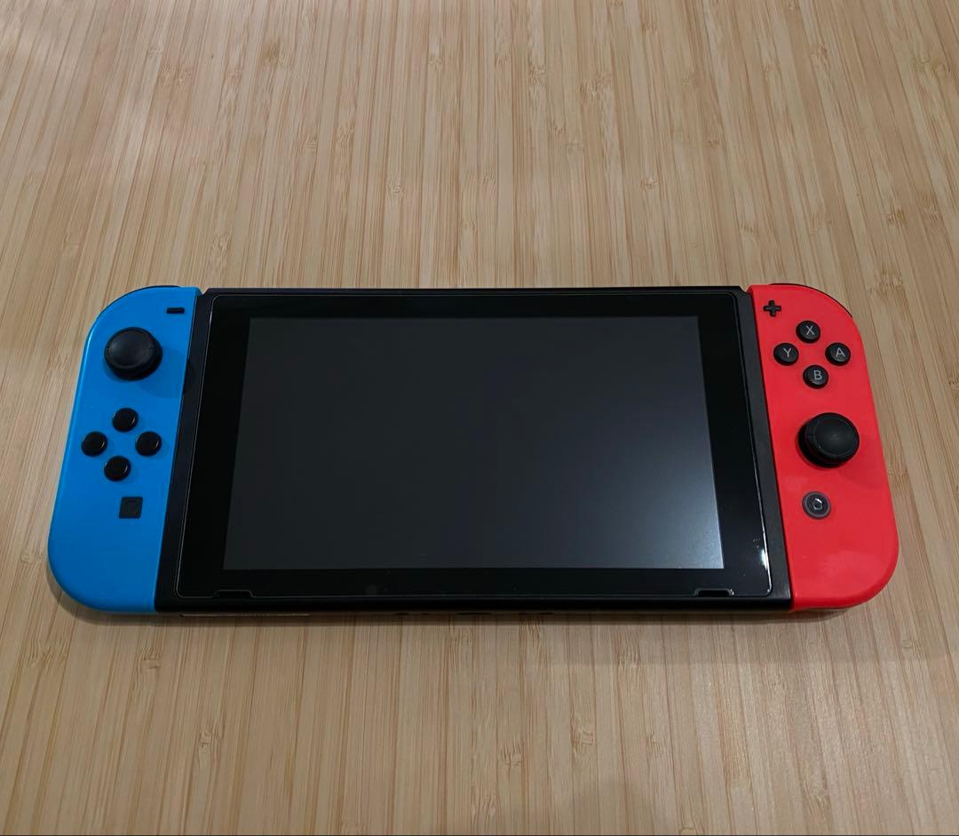 Nintendo Switch 本体 赤/青 Joy-Con ゲームソフト付き