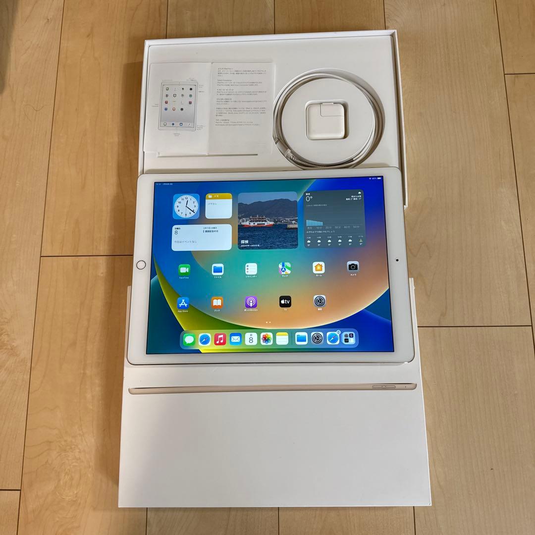 美品iPad Pro Wi-Fi 128GB 12.9インチ　第1世代 ケース付