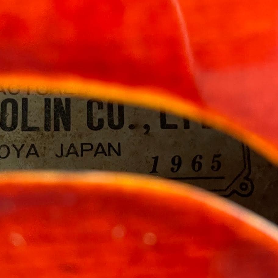 極虎・極艶●鈴木バイオリン● 特No.2 希少S刻印 3/4 1965年 新品弦