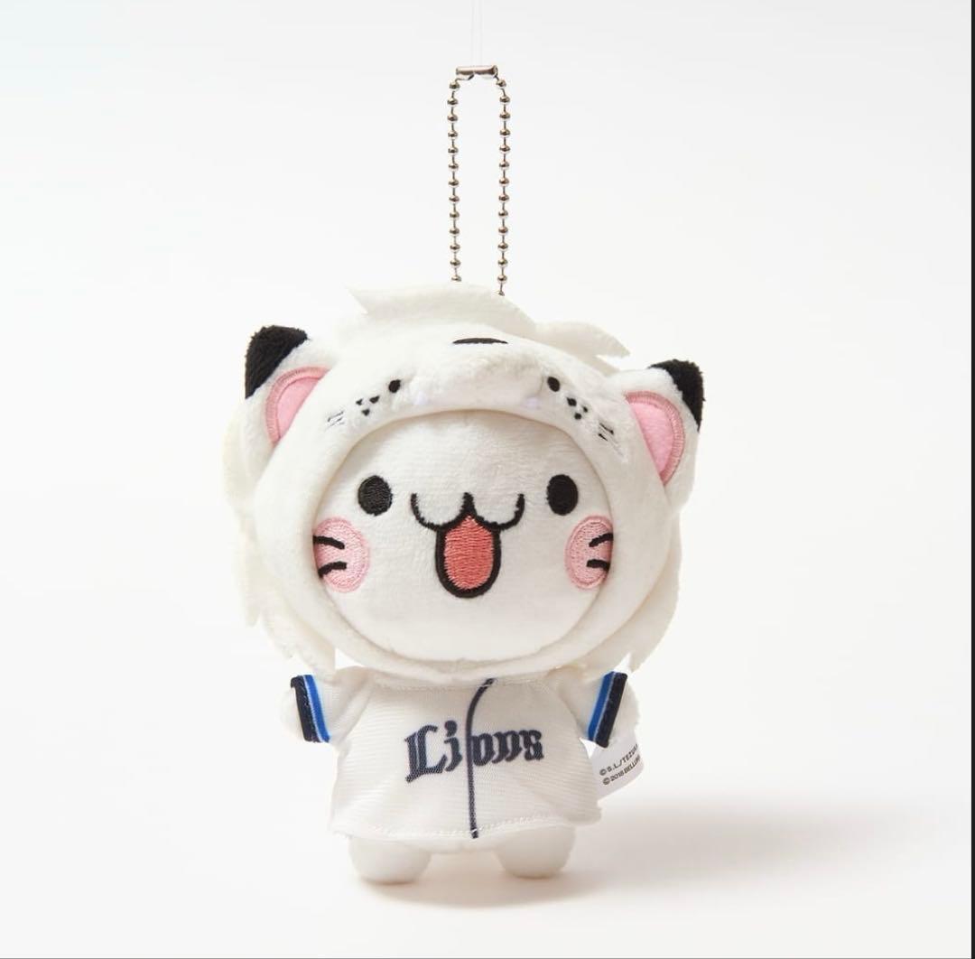 レオかぶりべるーにゃマスコットキーチェーン 埼玉西武ライオンズ