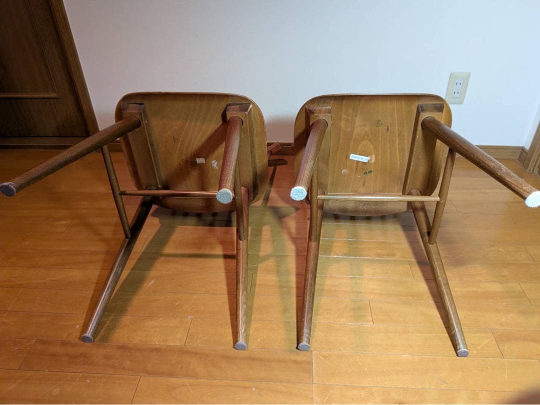 ■送料込■IDAE TON ウィンザーチェア ダイニング イス椅子2脚 木製家具