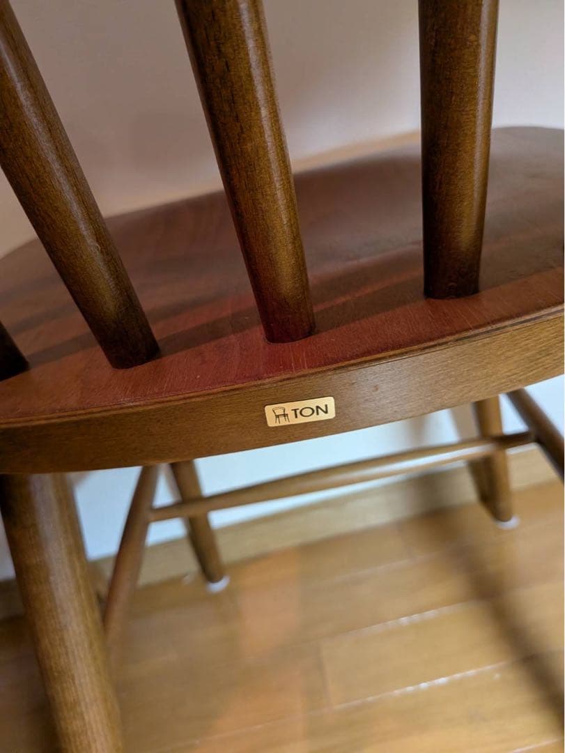 ■送料込■IDAE TON ウィンザーチェア ダイニング イス椅子2脚 木製家具