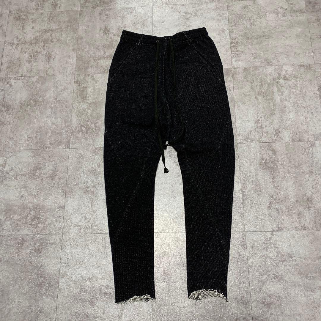 パンツ The Viridi-anne wool cotton pants