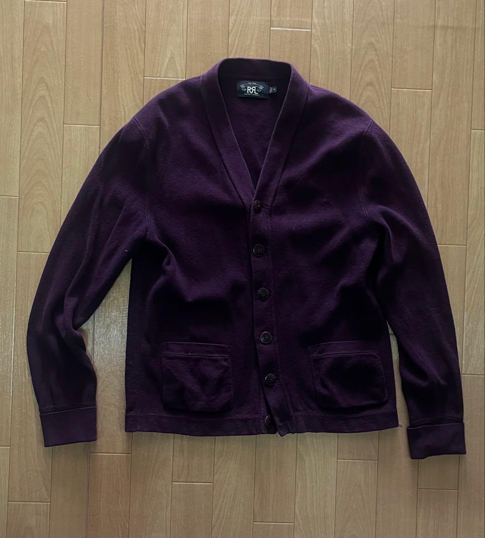RRL ダブルアールエル スウェットカーディガン サイズM