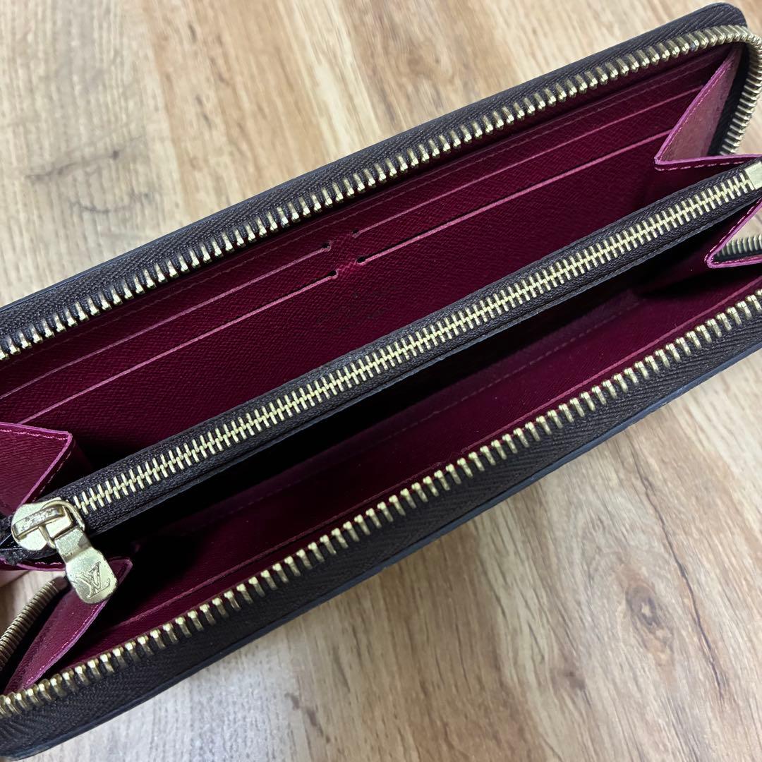 【まあ】LOUIS VUITTON ポルトフォイユ クレマンス フューシャ