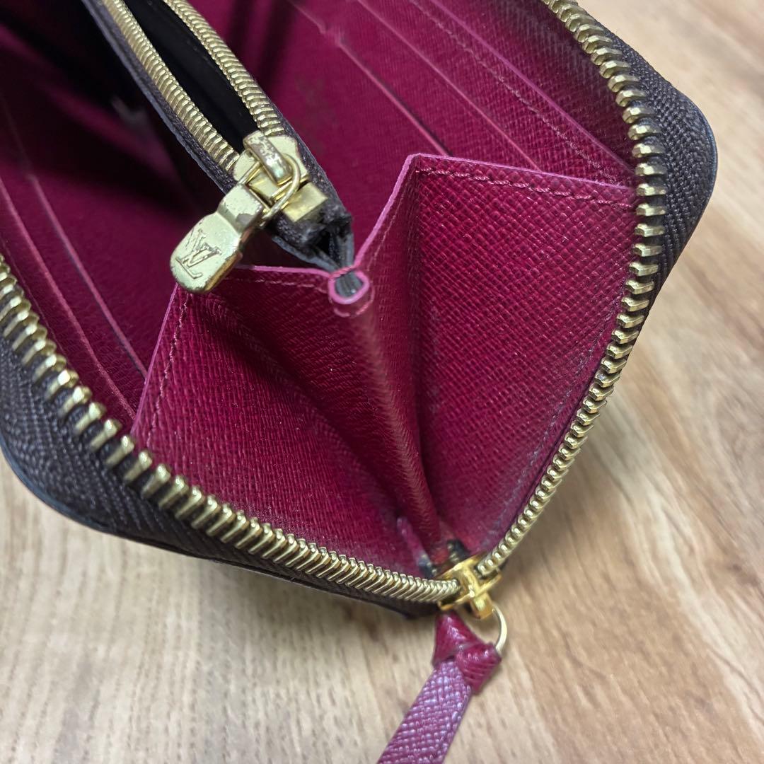 【まあ】LOUIS VUITTON ポルトフォイユ クレマンス フューシャ