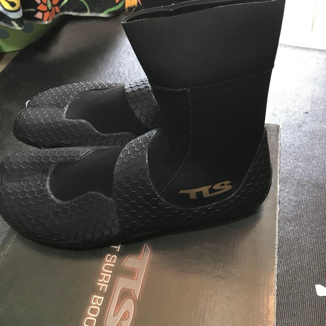 TLS サーフブーツ ブラック　28cm3mm 箱なし発送定価¥10500
