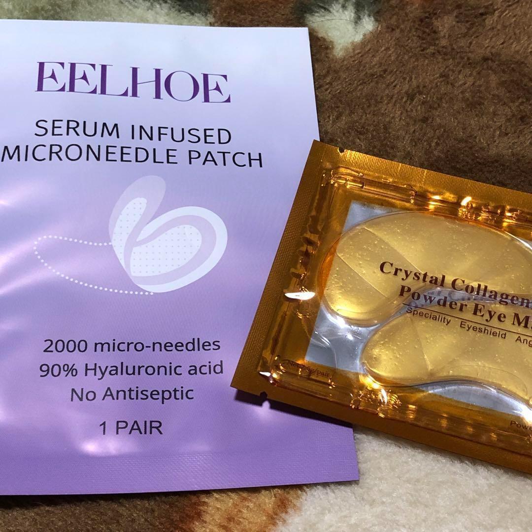 【2000針】マイクロニードルパッチ 100回分 針状美容液 ヒアルロン酸