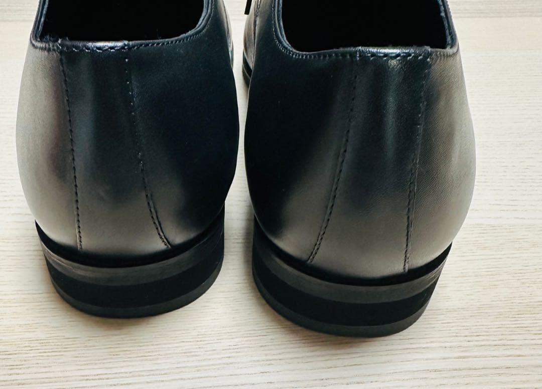 PARASHOE 革靴 30cm 内羽根ストレートチップ 黒 ビジネス