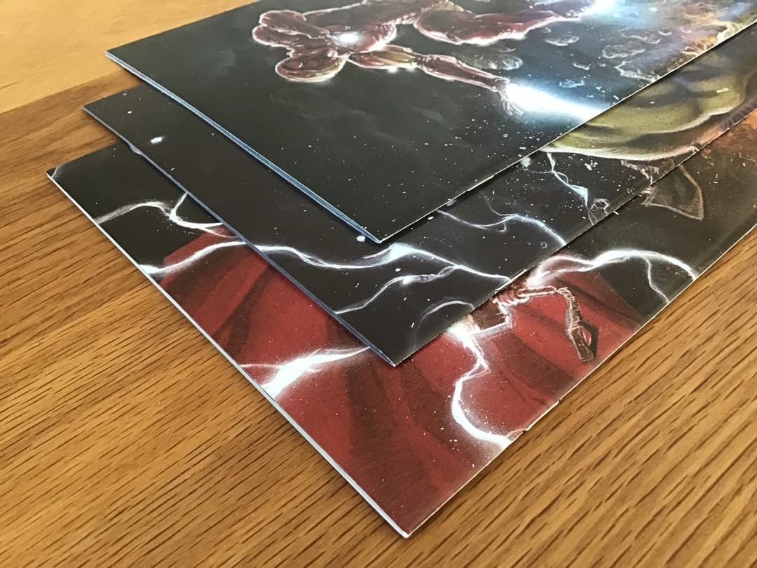 ソー　ハルク　アイアンマン　超レア表紙　アメコミリーフ