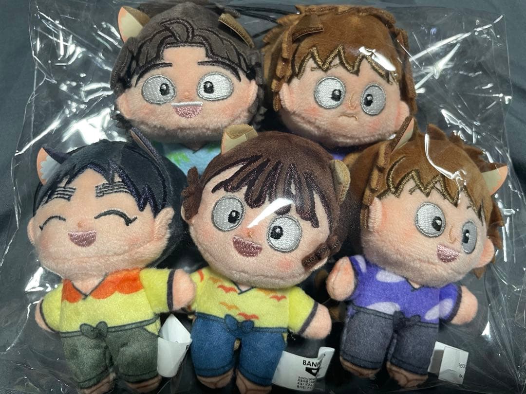 忍たま　ナンジャほわぬい　久々知、尾浜、雷蔵、鉢屋、竹谷