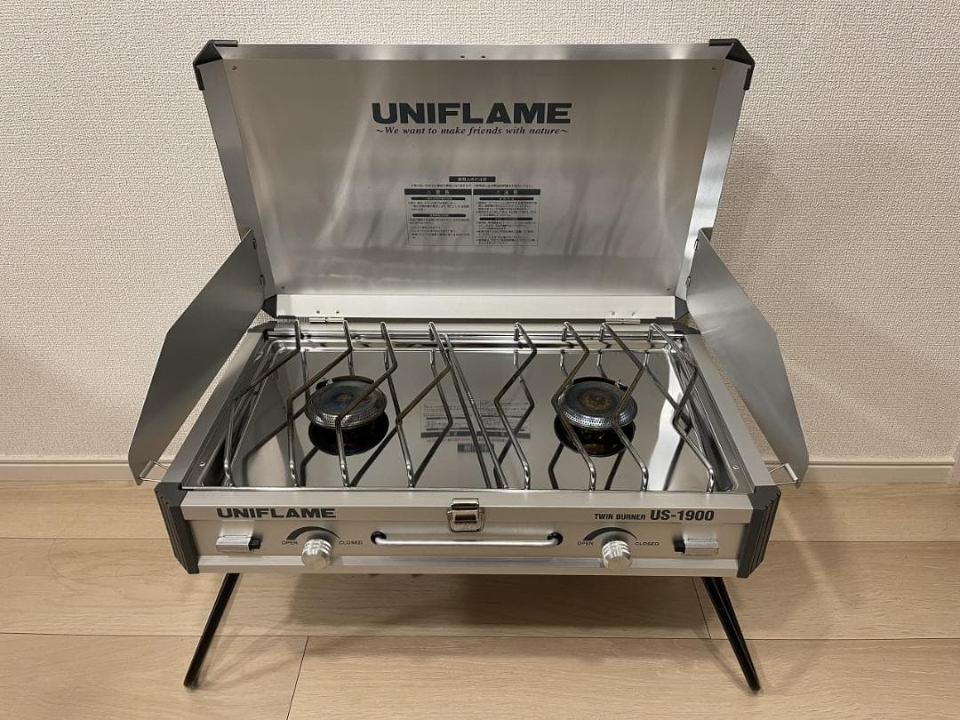 ■UNIFLAME ツインバーナーUS-1900　美品！