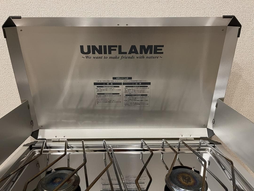 ■UNIFLAME ツインバーナーUS-1900　美品！