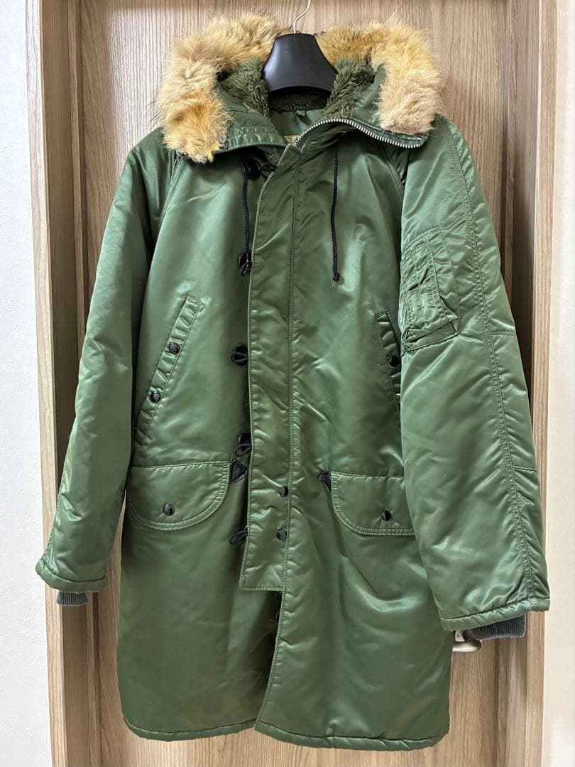 ロング N-3B USA製 フライトジャケット CORINTH コリンズ N3B