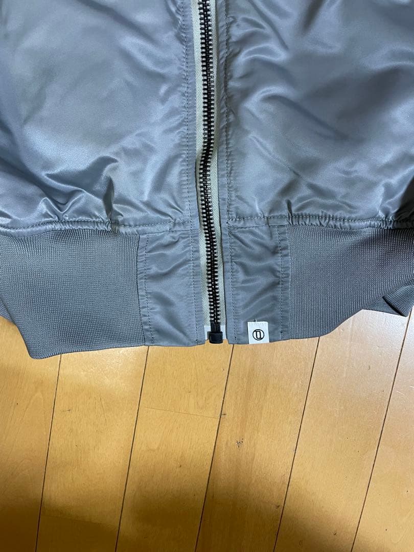 超レア★sequelシークエルMA-1シルバーグレーXL藤原ヒロシ