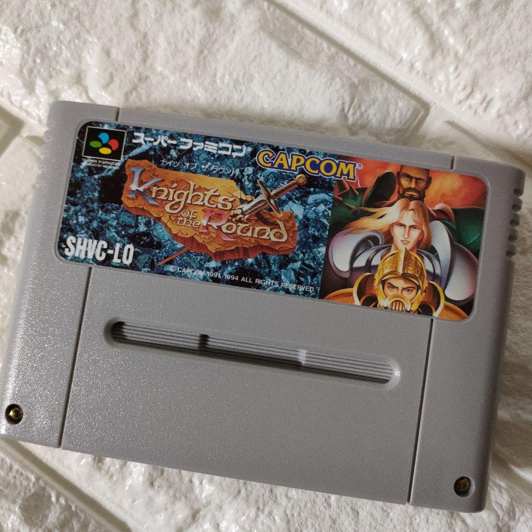 《SFC ゲーム》★任天堂『ナイツ オブ ザ ラウンド』※新品に近い・美品！