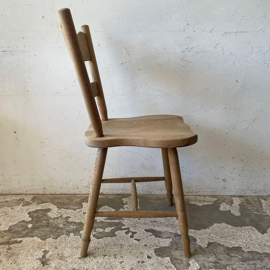 年末・年始SALE ビンテージ　ダイニングチェア　カフェチェア　剥離加工　no2