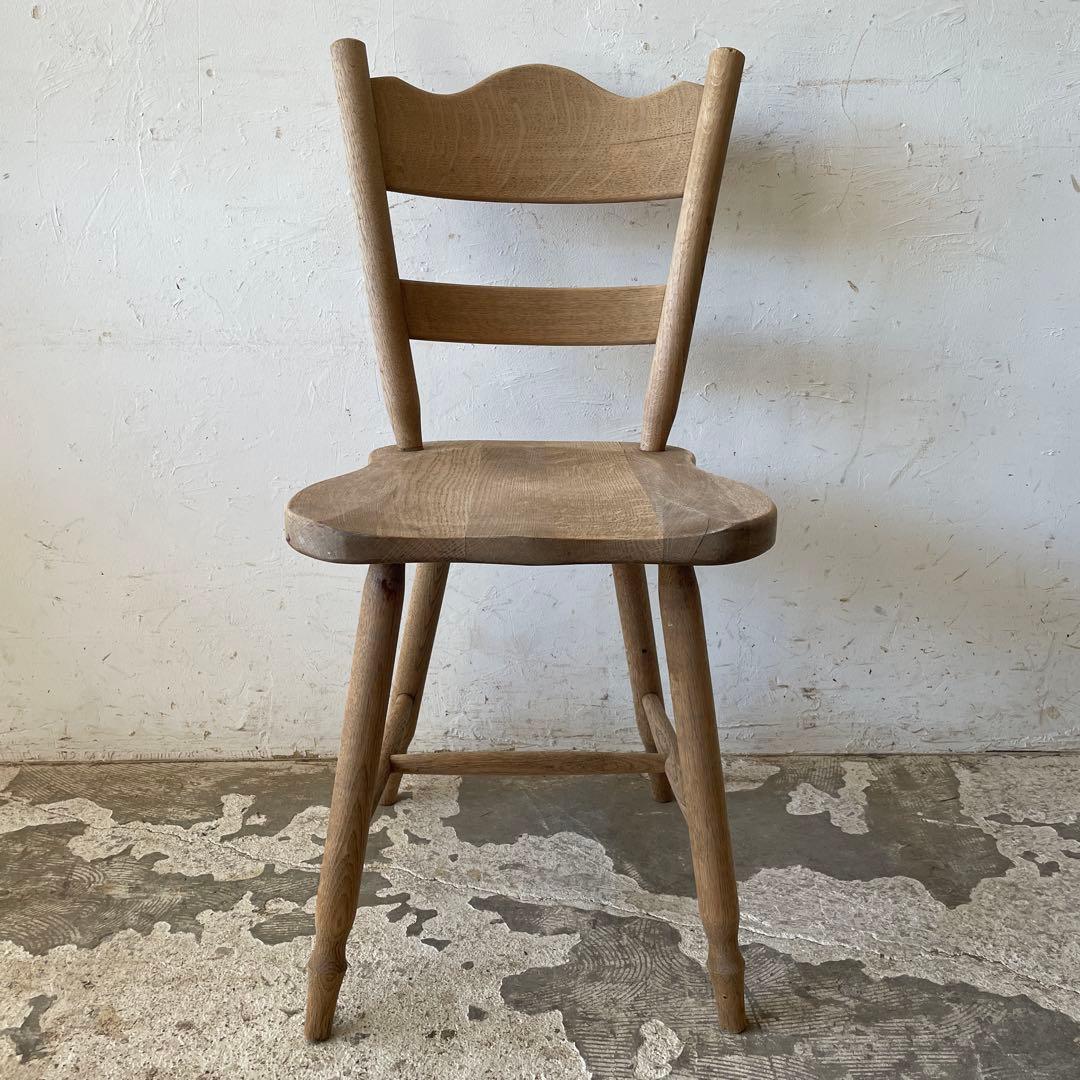年末・年始SALE ビンテージ　ダイニングチェア　カフェチェア　剥離加工　no2