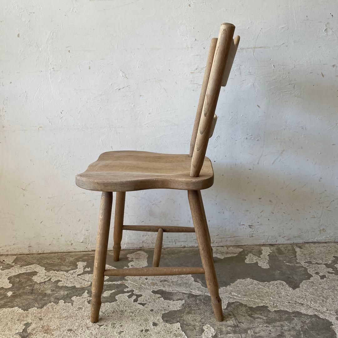 年末・年始SALE ビンテージ　ダイニングチェア　カフェチェア　剥離加工　no2