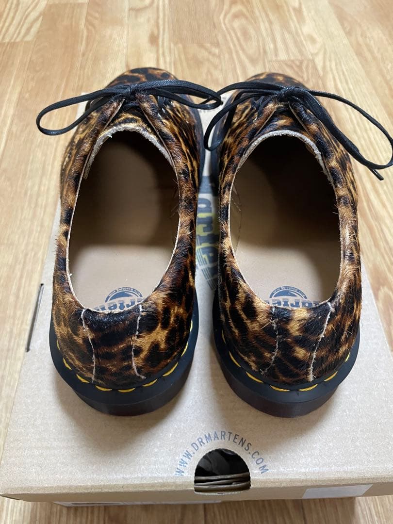 Dr. Martens 3ホール　ヒョウ柄