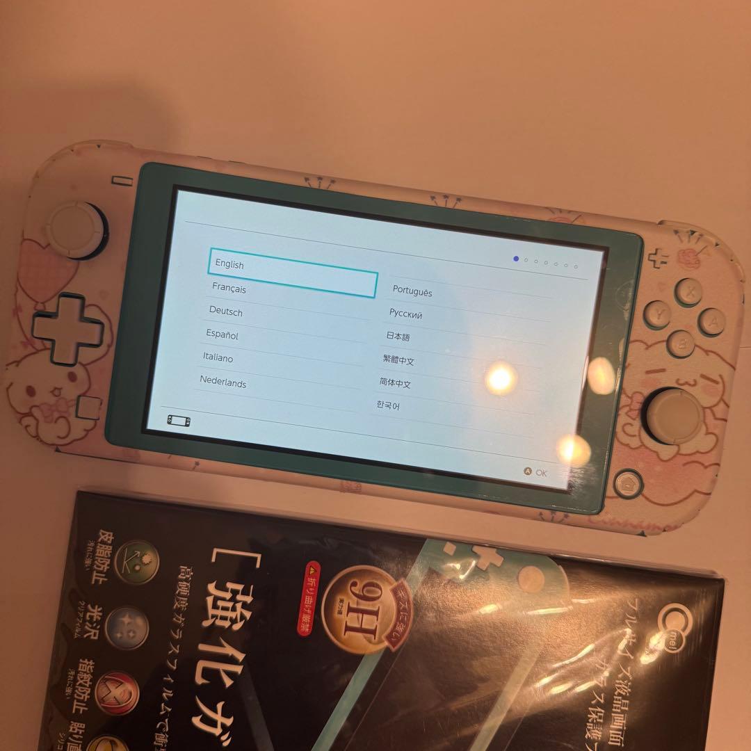 【動作確認済】Nintendo Switch Liteターコイズ♡シナモロール♡