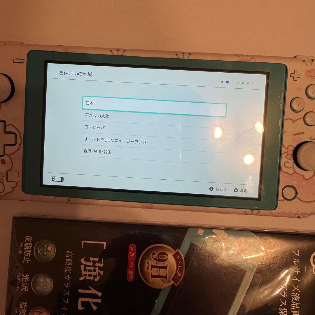 【動作確認済】Nintendo Switch Liteターコイズ♡シナモロール♡