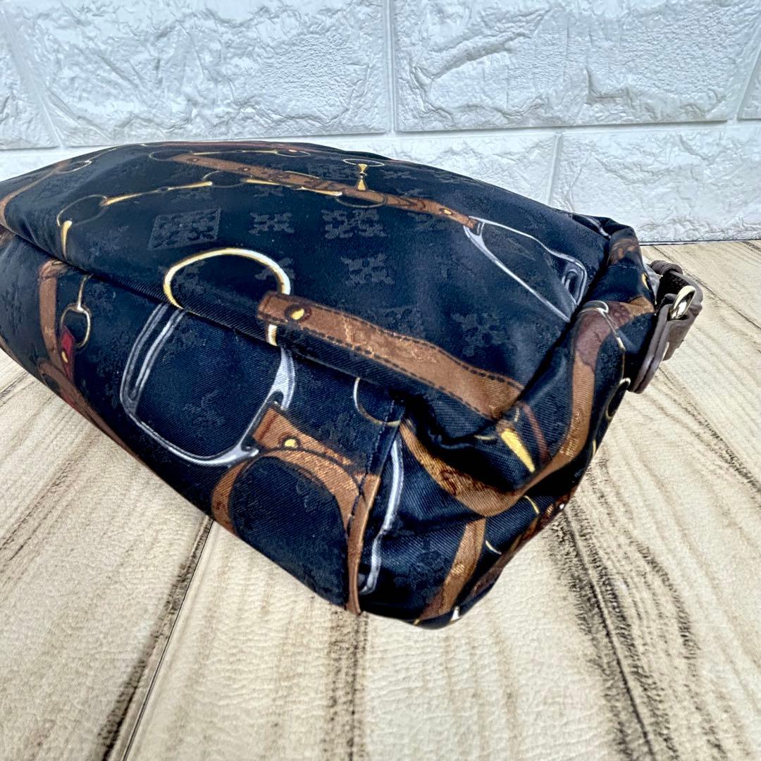 ✨新品タグ付き✨ラシット　ショルダーバッグ　ハーネス　馬具　青