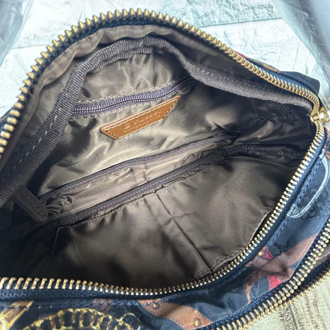 ✨新品タグ付き✨ラシット　ショルダーバッグ　ハーネス　馬具　青