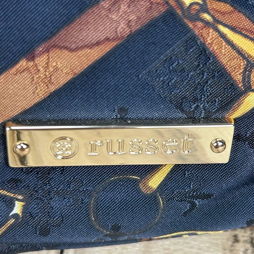 ✨新品タグ付き✨ラシット　ショルダーバッグ　ハーネス　馬具　青