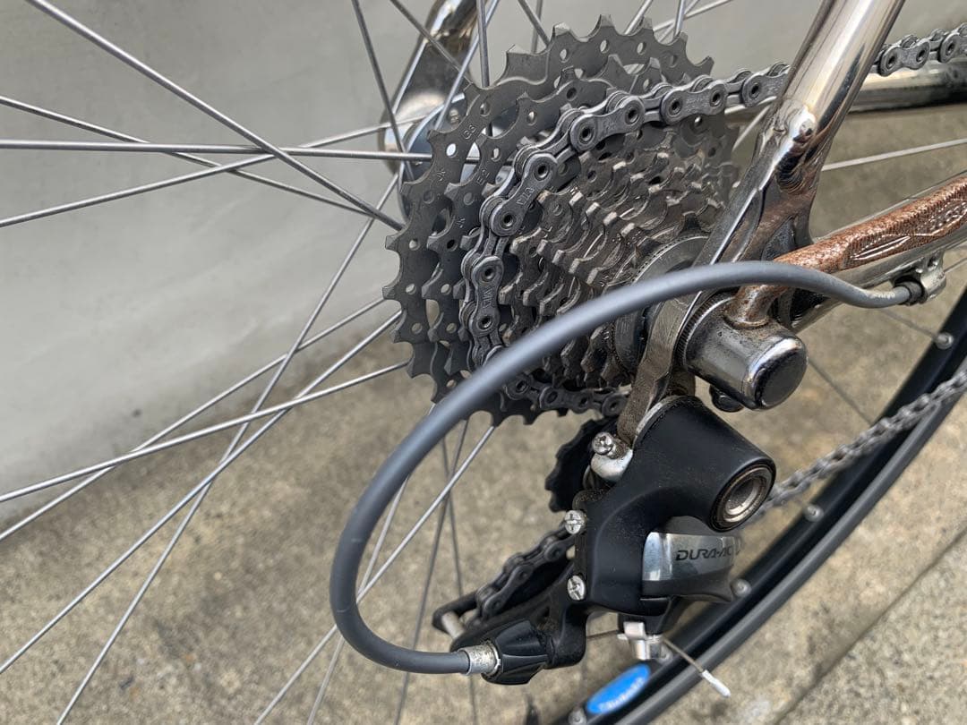 Panasonicチタンフレームのロードバイク、FRT05モデル