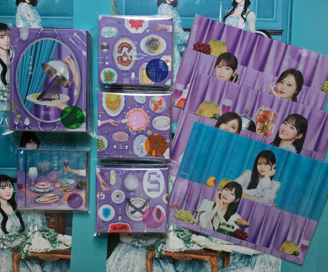 乃木坂46 My respect 完全生産限定盤+初回盤ABC+通常盤 5枚 ⑧