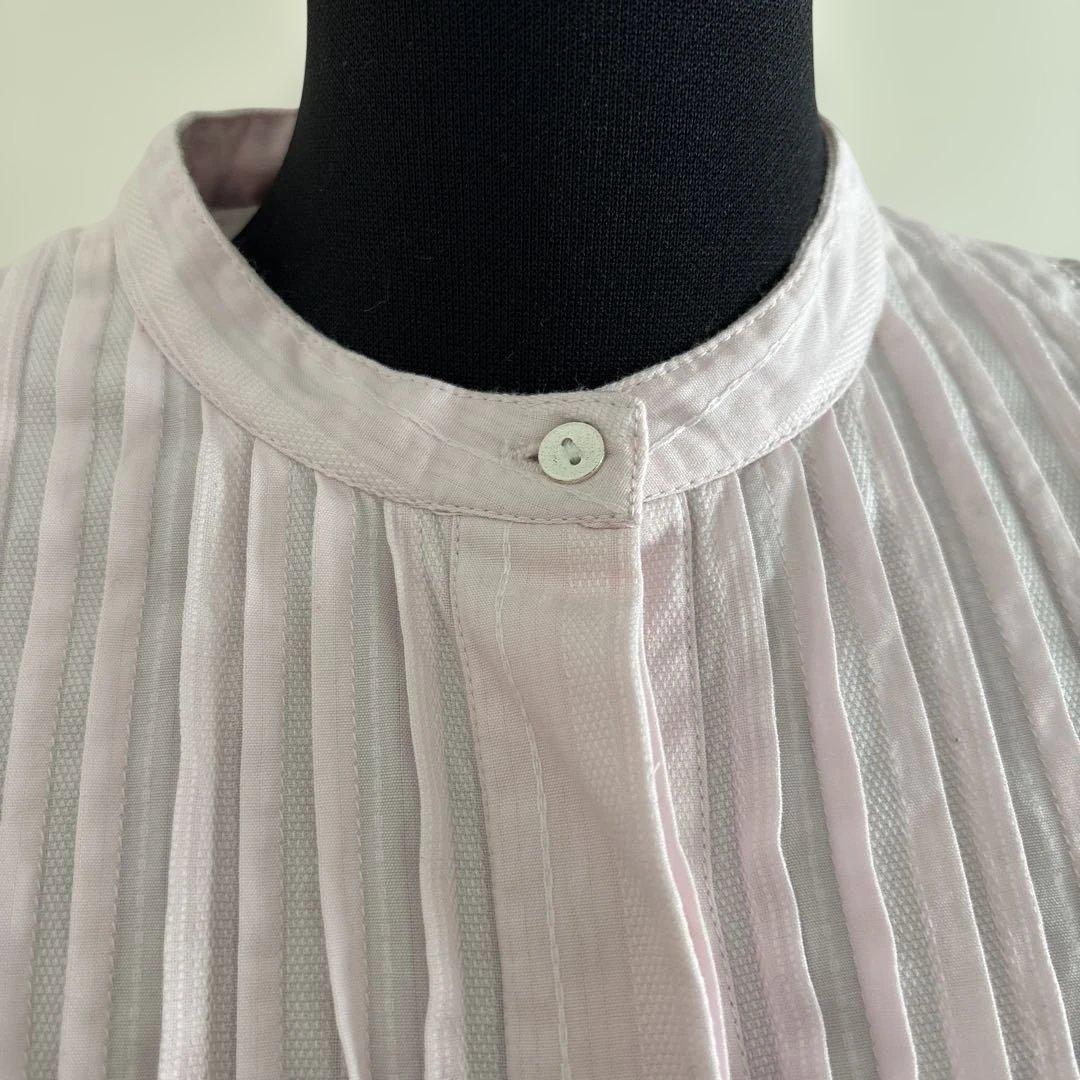 ヌキテパ　ピンク レース 長袖ワンピース