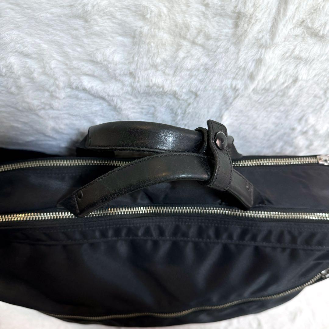 【美品】ポーター　リフト　3way ビジネスバック　リュック　2層　　ブラック