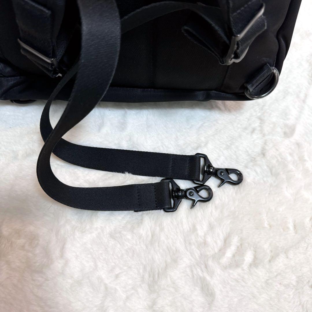 【美品】ポーター　リフト　3way ビジネスバック　リュック　2層　　ブラック