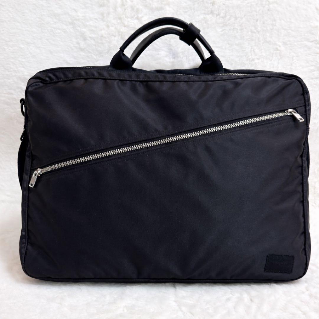 【美品】ポーター　リフト　3way ビジネスバック　リュック　2層　　ブラック