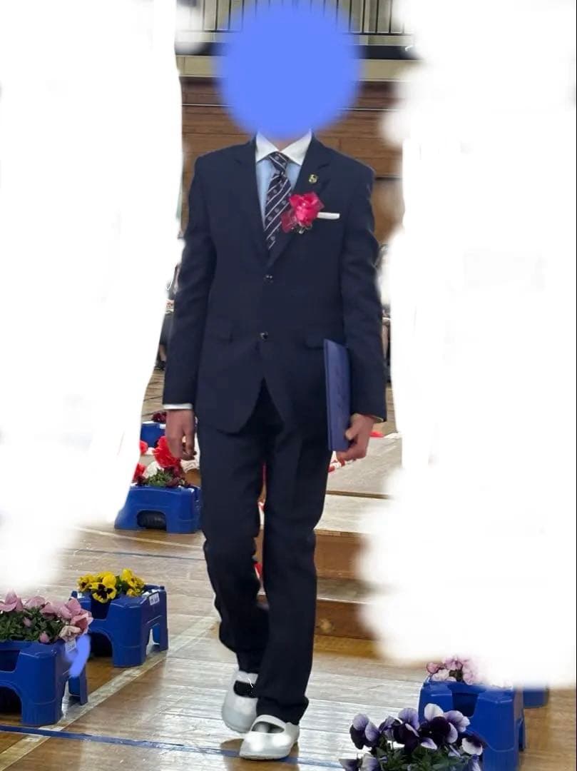 waltz by BEAMS DESIGN スーツ 160　ネイビー　チェック