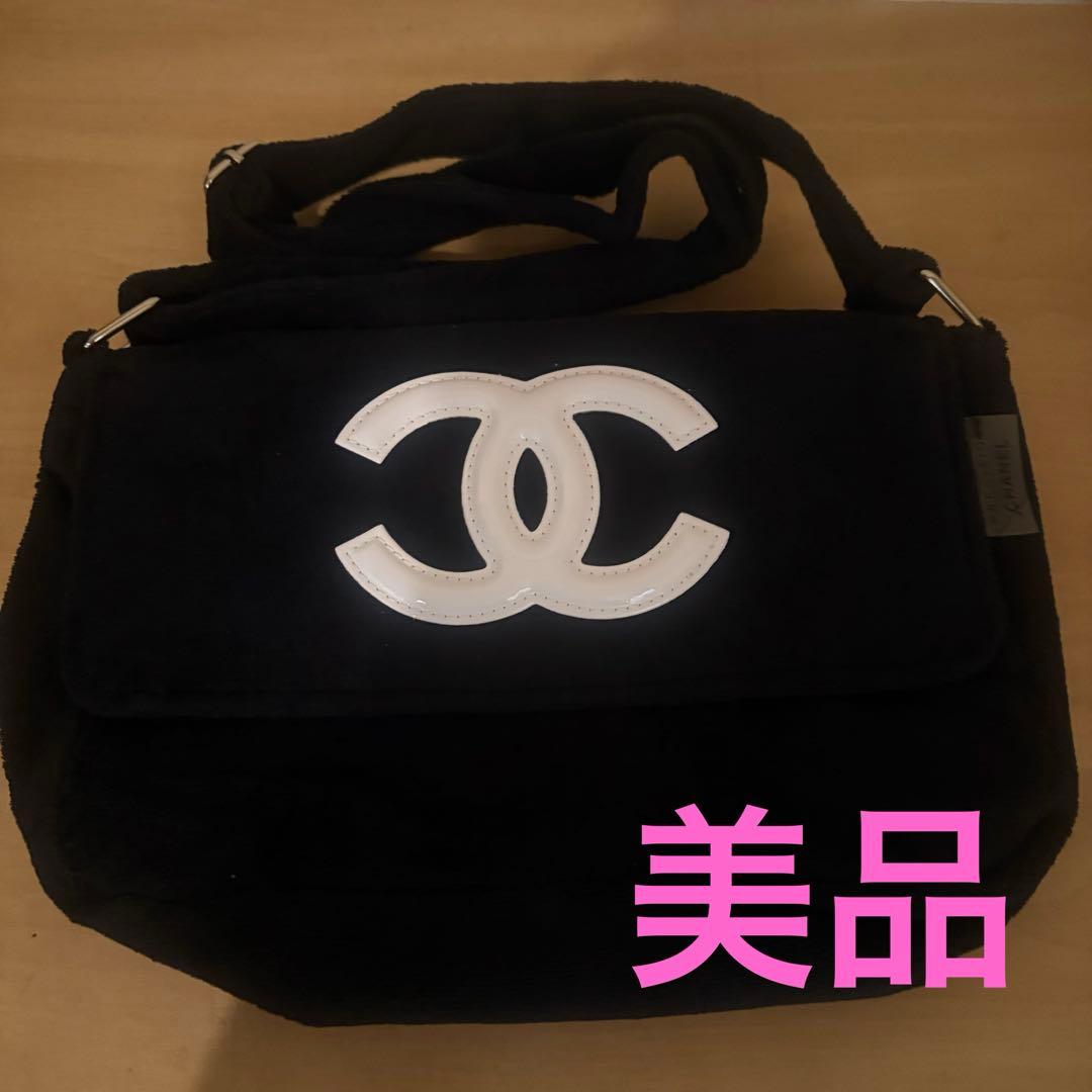 シャネル ノベルティ　ショルダーバッグ ハンドバッグ 白　【未使用】【美品】