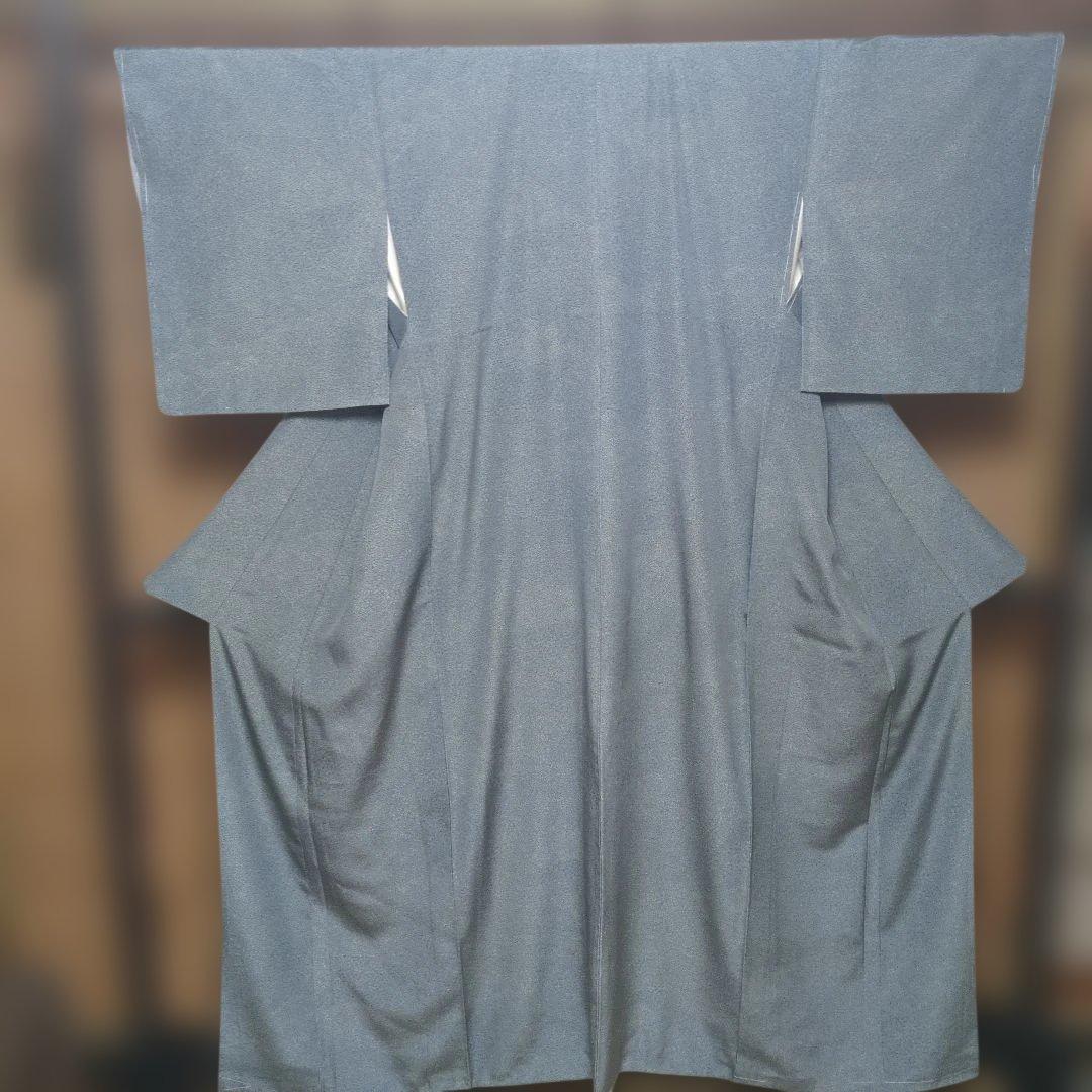 作家物 正絹小紋 袷着物 [秘蔵極鮫寄せ江戸小紋] 穂高勝