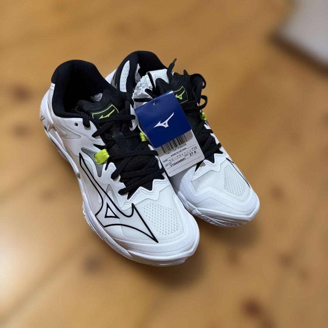 Mizuno バレーボールシューズ ホワイト/ブラック