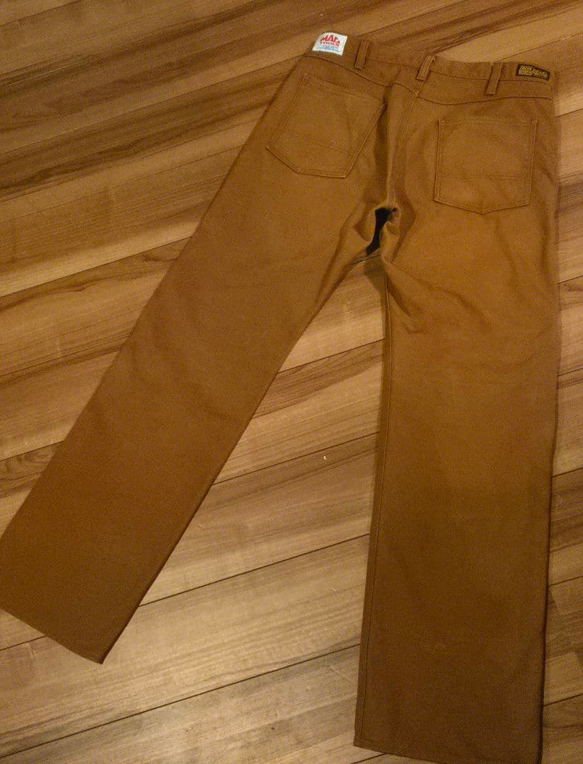 MAC-TOOLS & IRON HEART ダブルニーロガーパンツw36