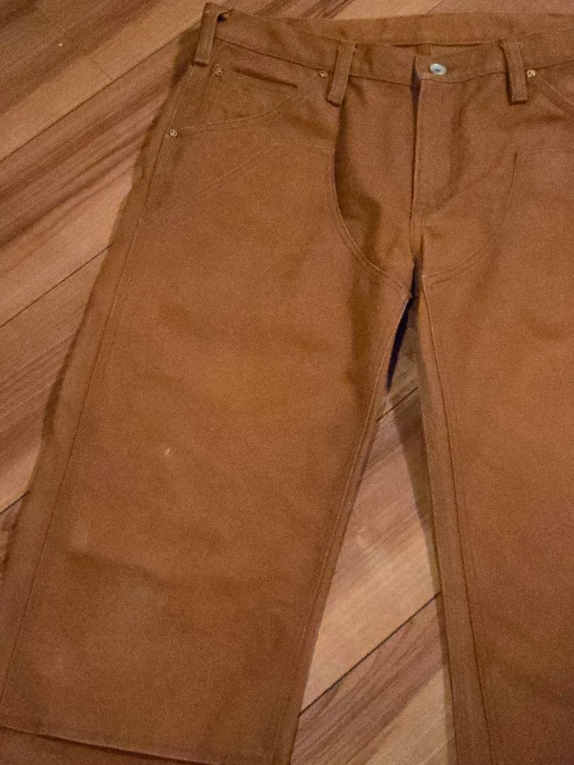 MAC-TOOLS & IRON HEART ダブルニーロガーパンツw36