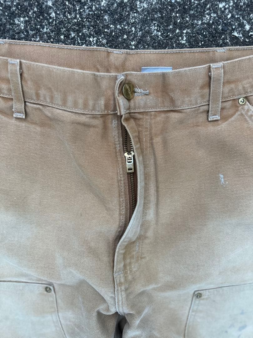 シ*バ様 Carhartt カーハート ダブルニー パンツ B01 BRN 36