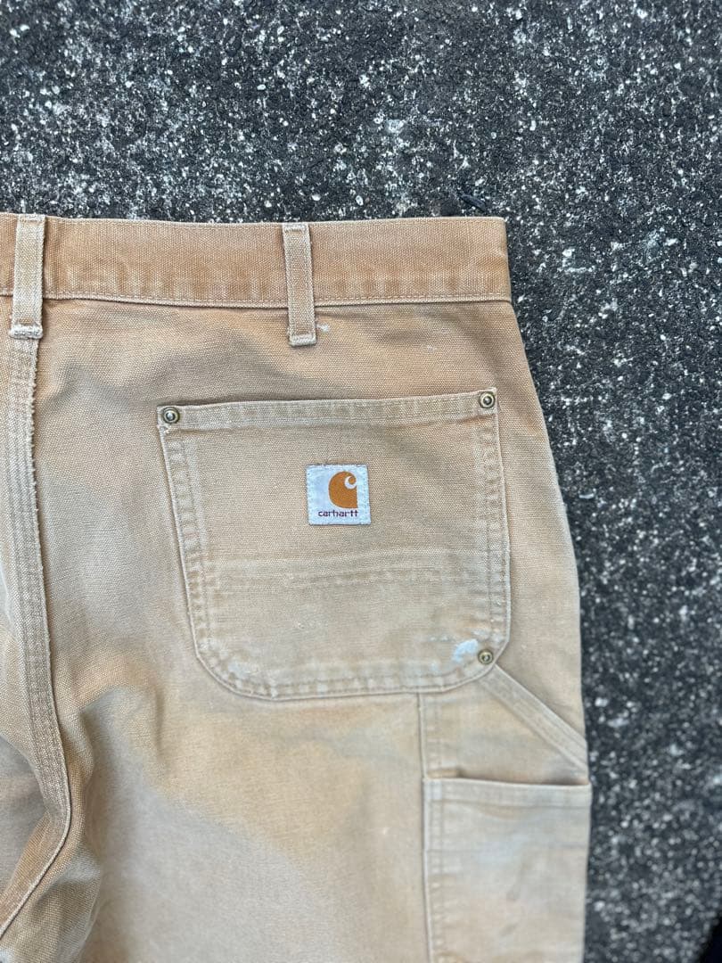 シ*バ様 Carhartt カーハート ダブルニー パンツ B01 BRN 36