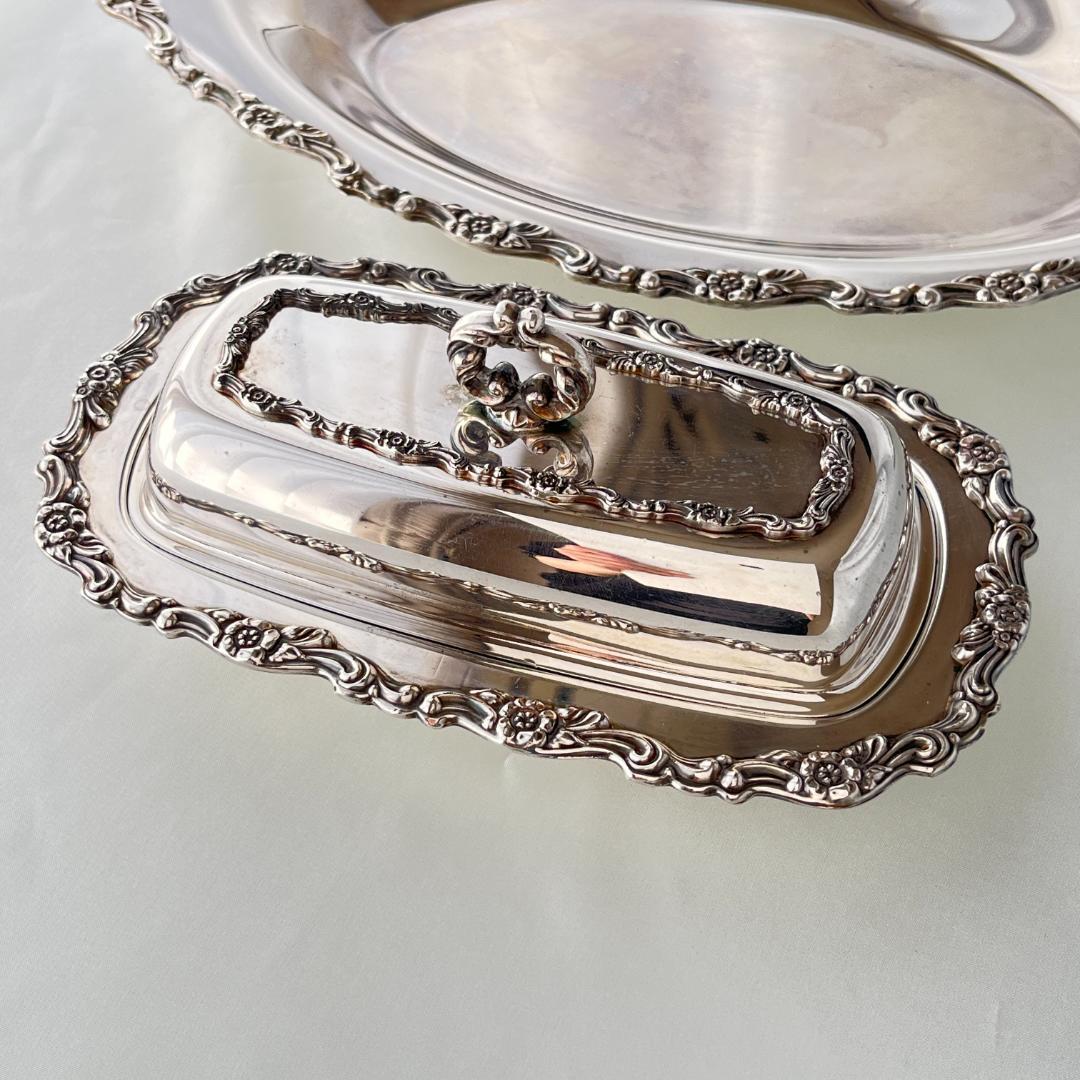 【WM.A. Rogers】バターディッシュ / ブレットサーバー