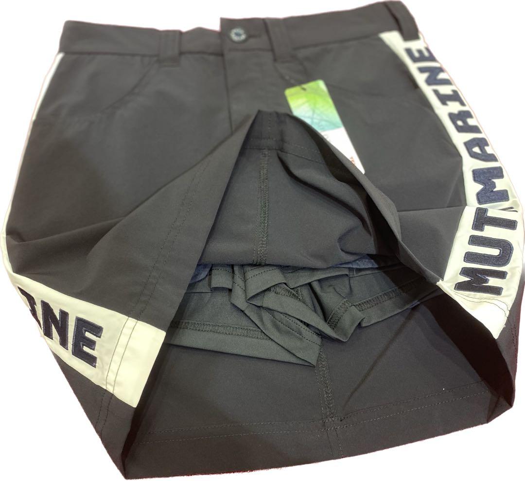 【新品】ムータマリン　ゴルフ　スカート　紺色　Ｓサイズ